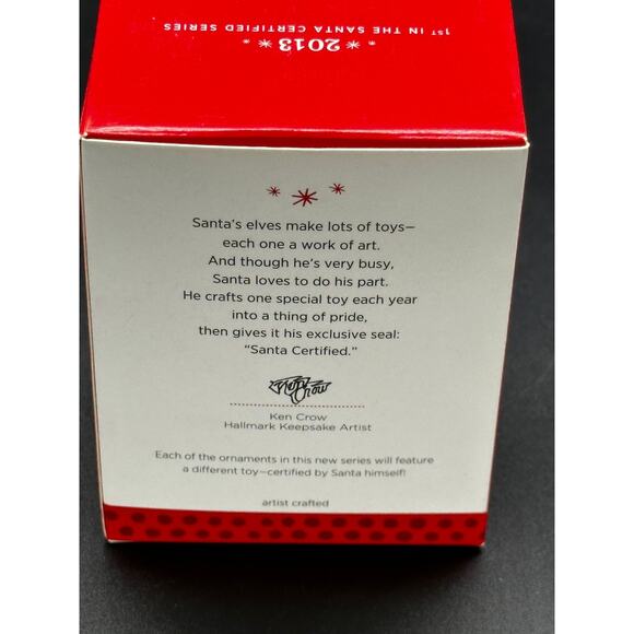 Hallmark Keepsake Santa Certified 2013 Train Ornament - Picture 3 of 4